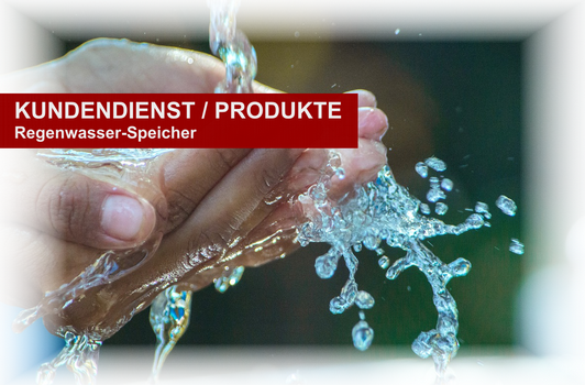 Link Kundendienst Produkte Regenwasser Speicher