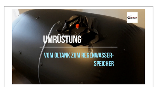 Einbaubeispiel einer Regenwasserinnenhülle (Zugangsdaten erforderlich)